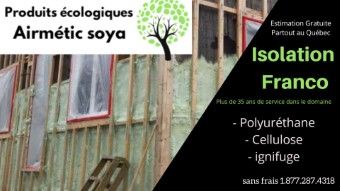 Entrepreneur en Isolation Trois-Rivières