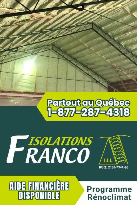 Entrepreneur en Isolation Lévis